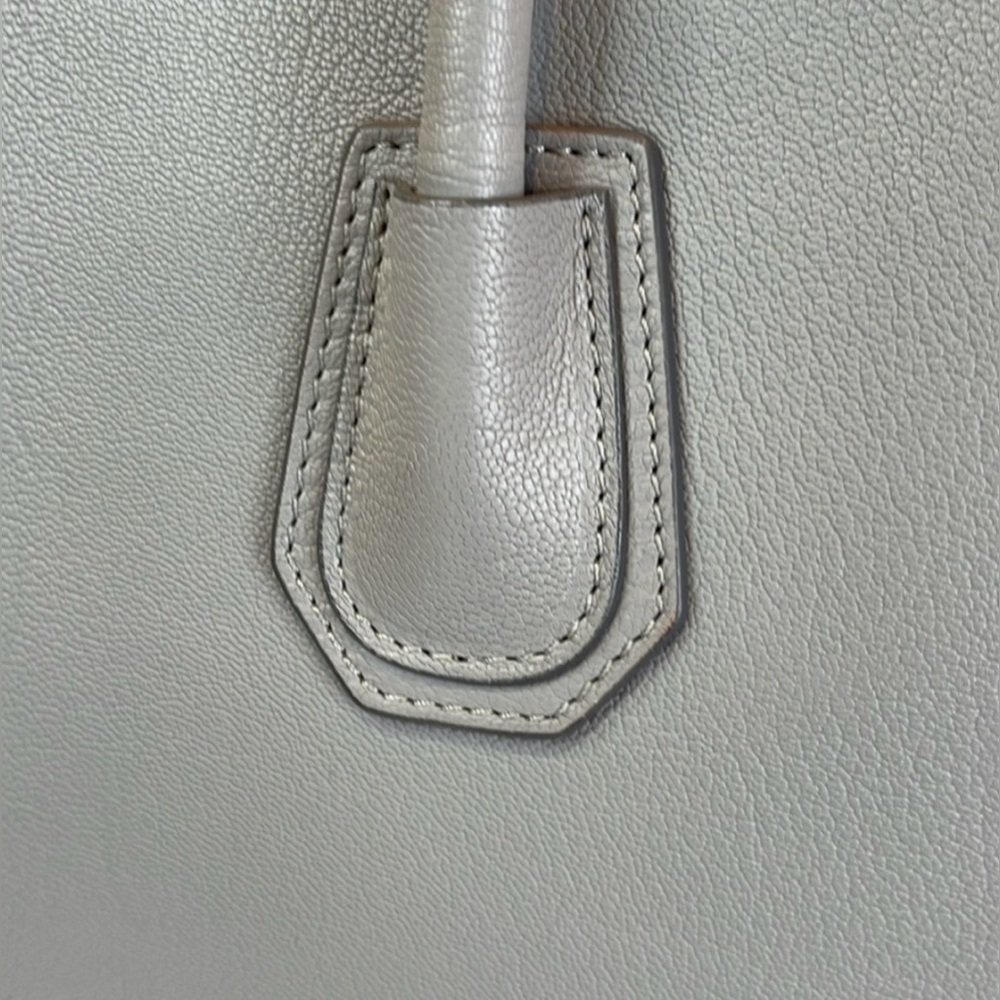 Givenchy Antigona Medium Leather Satchel | Grey | NEW - Picture 9 of 16